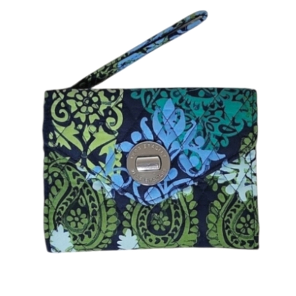 Vera Bradley Turnlock  wallet organizer wristlet New no tags